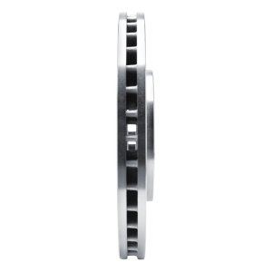 Infiniti QX4 Brake Rotor (1) - Front Right - R1 Concepts - Drilled & Slotted - Silver - `96-`04